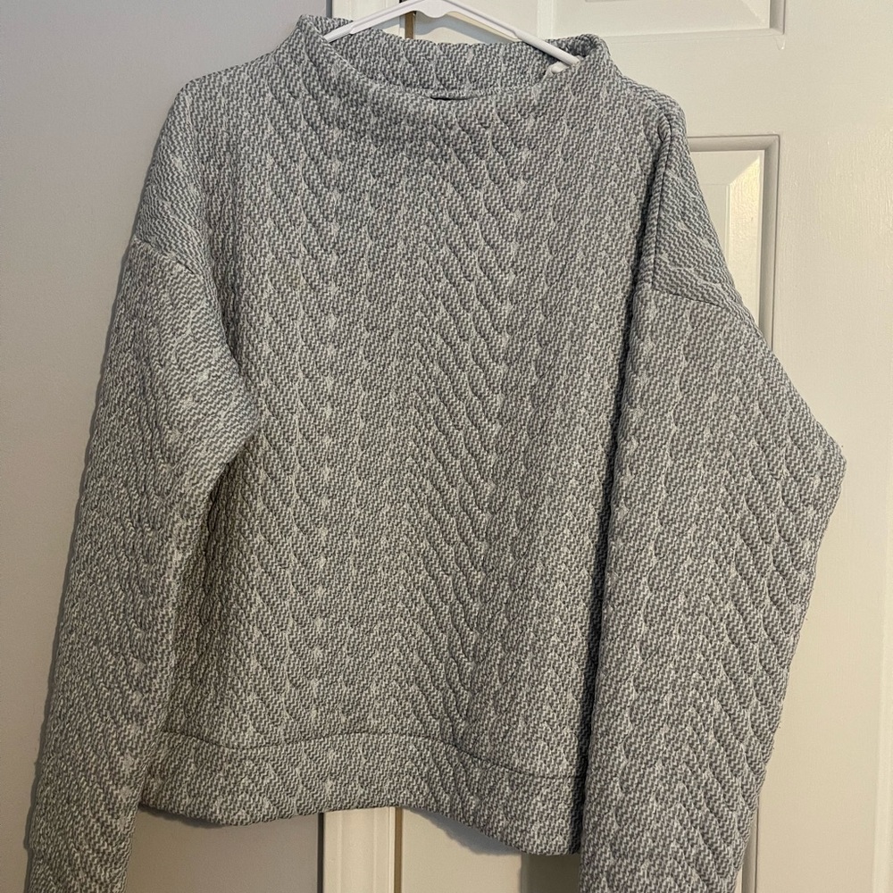 Athleisure Mock Neck Top